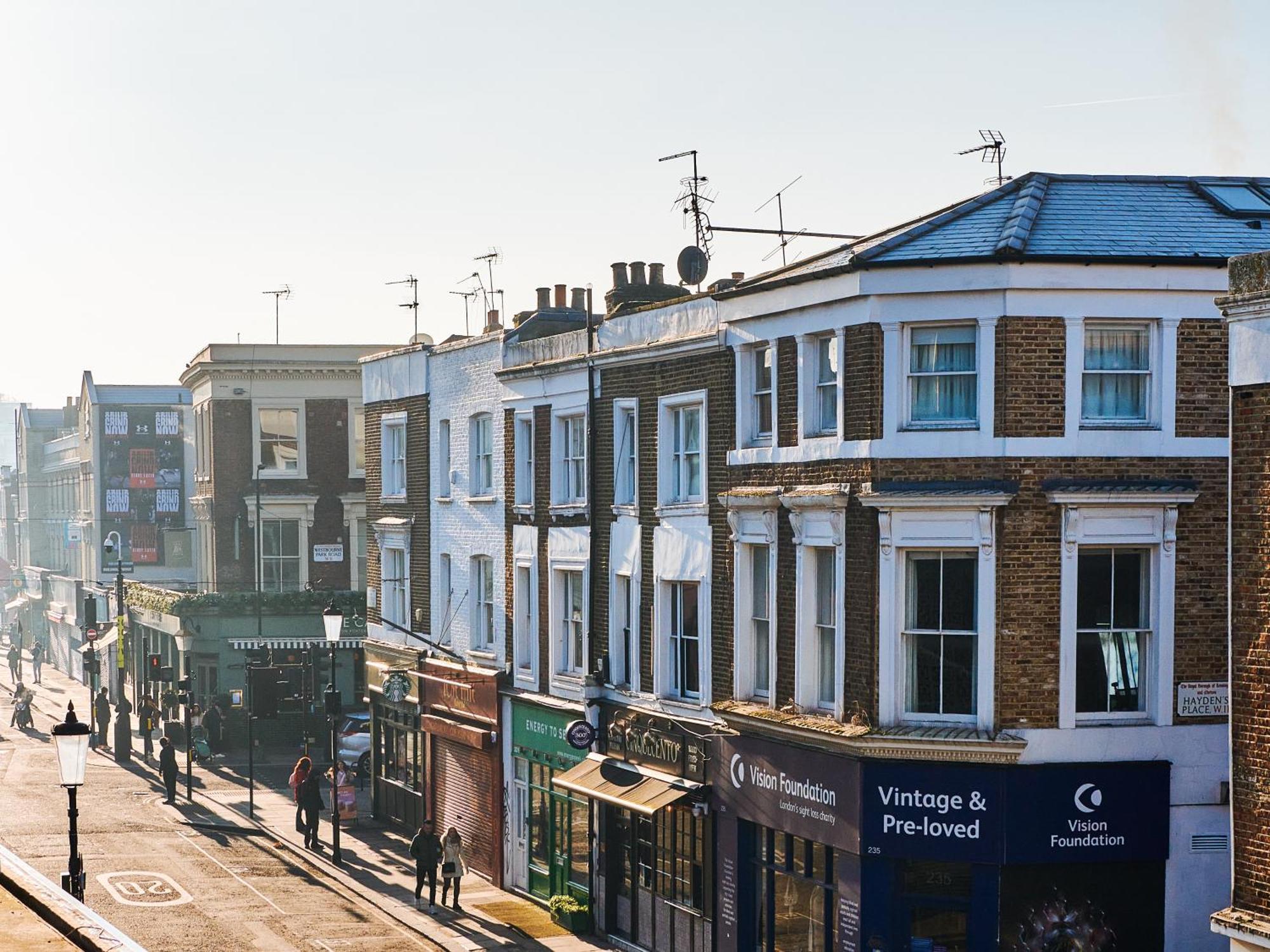 Stylish Notting Hill Photographers Apartment Londra Esterno foto